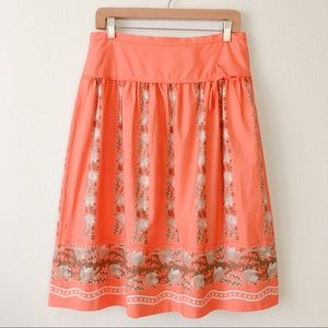 J. Crew Cotton Dirndl Skirt
